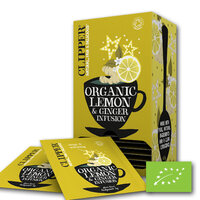 Clipper Infusion Lemon &amp; Ginger BIO (6x25st)