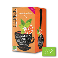 Clipper Orange Turmeric BIO (4x20st)