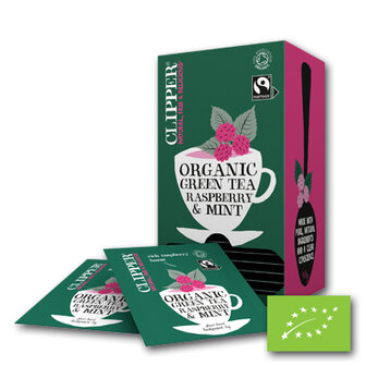 Clipper Green Tea Raspberry &amp; Mint BIO (6x25st)