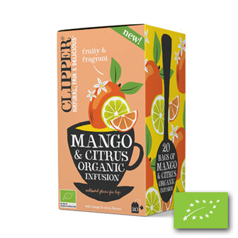 Clipper Mango &amp; Citrus BIO (4x20st)