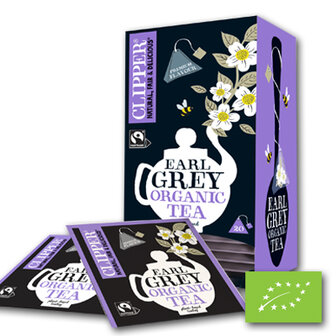 Clipper Pyramids Premium Earl Grey BIO (6x20st)